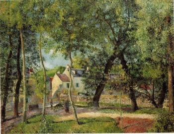 卡米耶 畢沙羅 Paysage a Osny pres de l'Abreuvoir 卡米耶 畢沙羅 Paysage a Osny pres de l'Abreuvoir